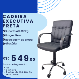 Cópia de Cópia de Cópia de Cópia de Cópia de Cópia de Post Instagram Limpeza Cadeiras de Escritório Azul e Branco